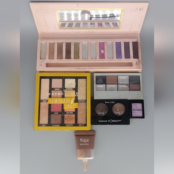 Lot of 6 Eyeshadow Palettes, Maybelline Lemonade Craze Palette and more - Picture 1 of 9